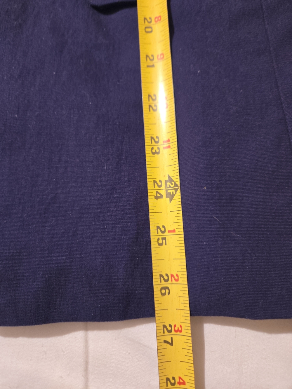 Tailored Navy Double-Breasted Blazer with Gold Buttons - Picture 6 of 6